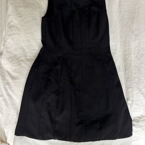 Eliza J Black Sleeveless Mini Sheath Dress - Size 4